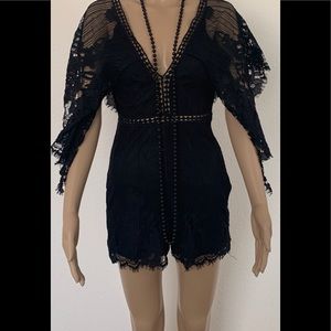 Sexy little black romper!